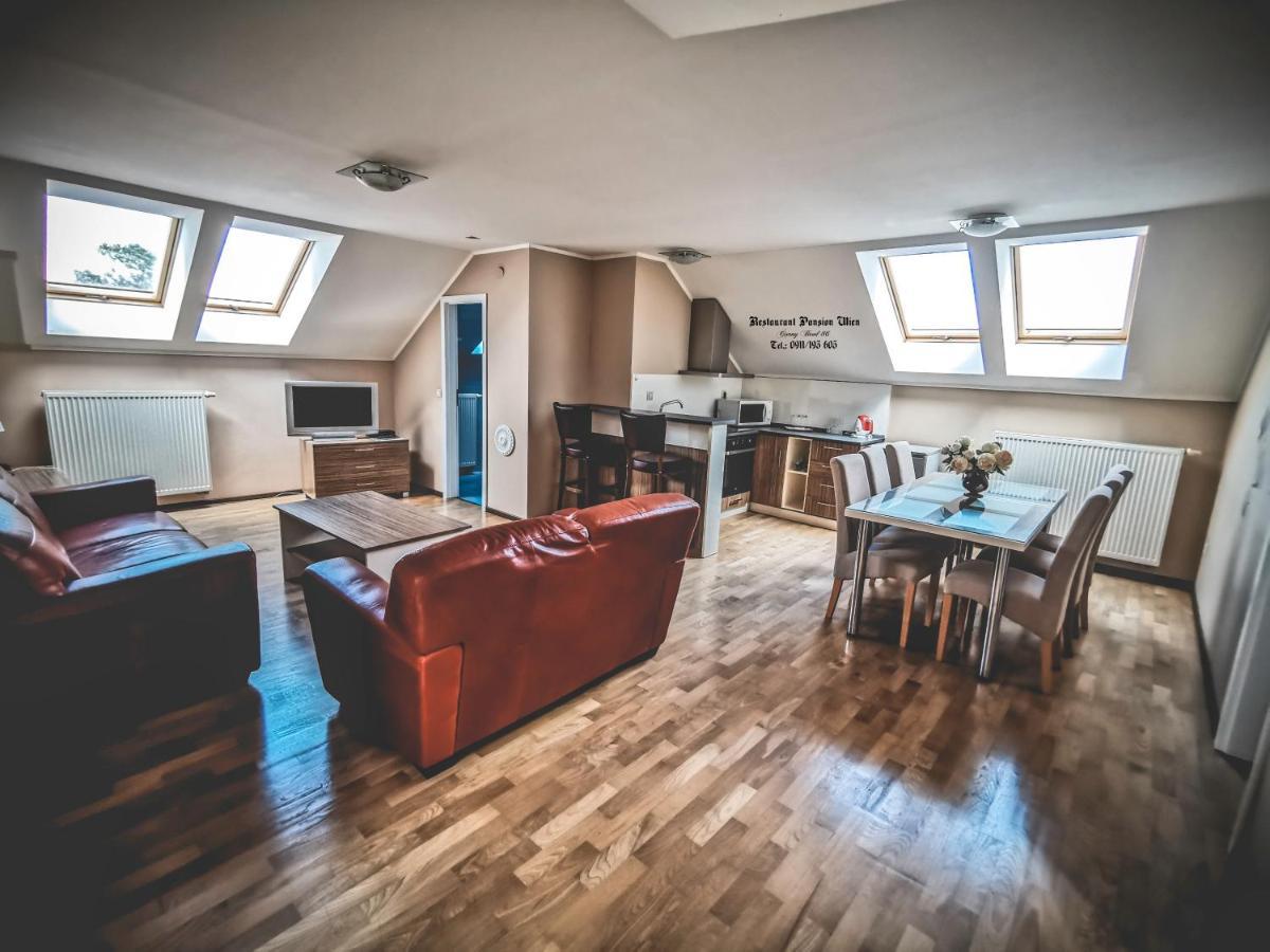 Restaurant Pansion Wien Cierny Brod Экстерьер фото