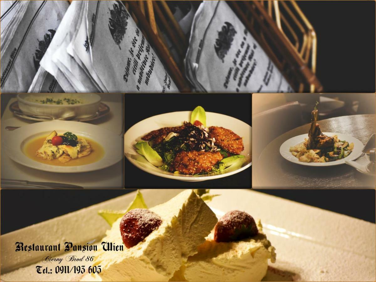 Restaurant Pansion Wien Cierny Brod Экстерьер фото